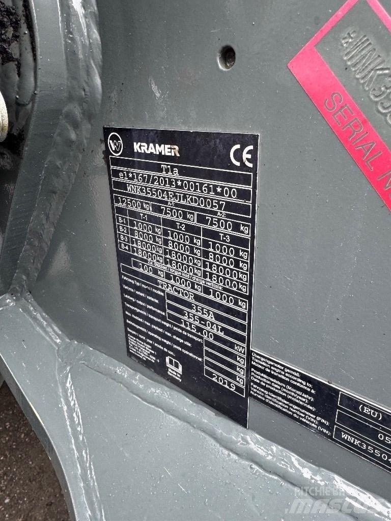 Kramer 8155 L Naudoti ratiniai krautuvai