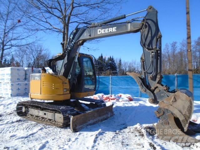 John Deere 75G Vikšriniai ekskavatoriai