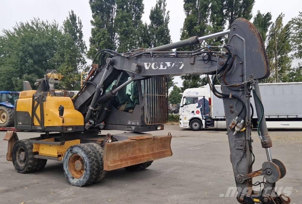 Volvo EW 140 D Ratiniai ekskavatoriai