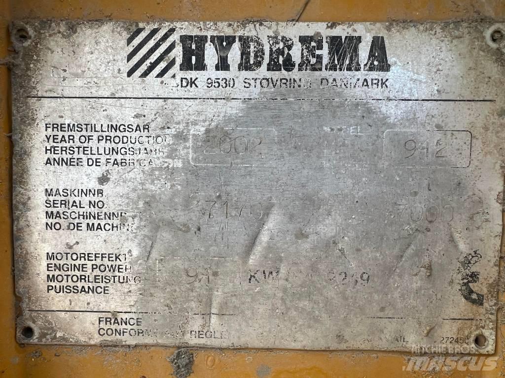 Hydrema 912 Statybiniai savivarčiai sunkvežimiai