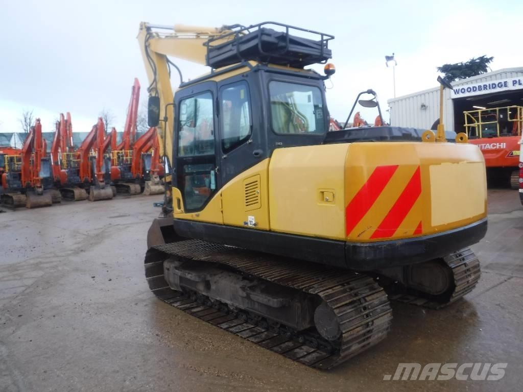 Komatsu PC 130-7K Vikšriniai ekskavatoriai