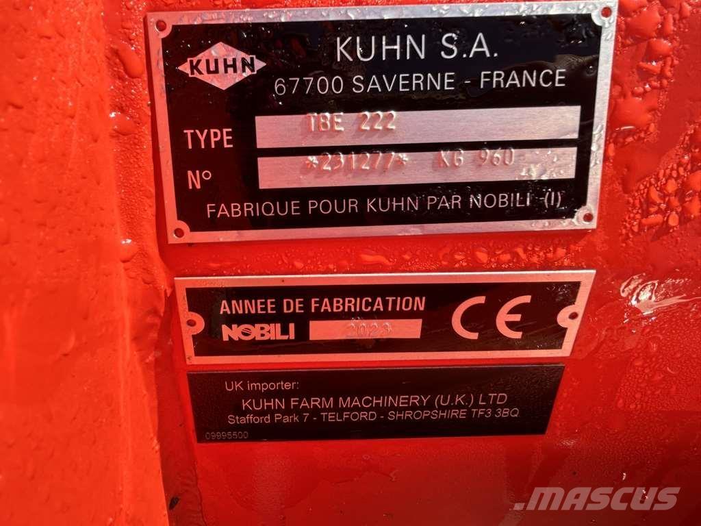 Kuhn TBE222 Šienapjovės