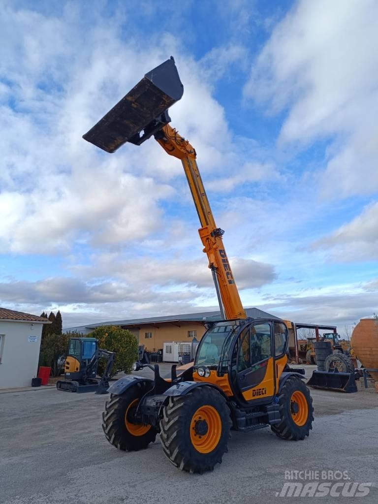 Dieci AGRI PLUS 40.7 Teleskopiniai krautuvai žemės ūkiui