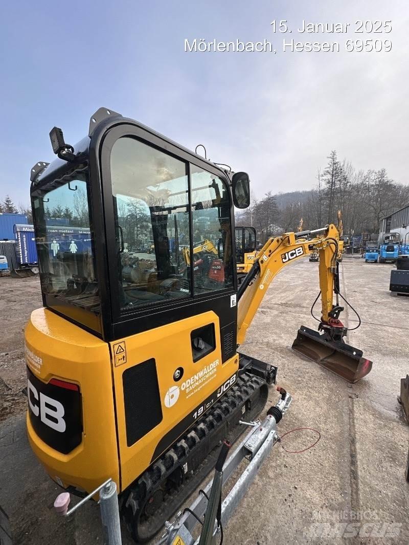 JCB 19C-1 Mini ekskavatoriai < 7 t