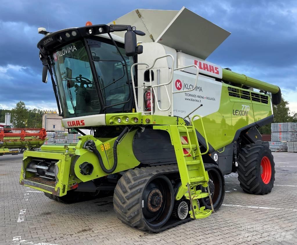 CLAAS Lexion 770 TT Derliaus nuėmimo kombainai