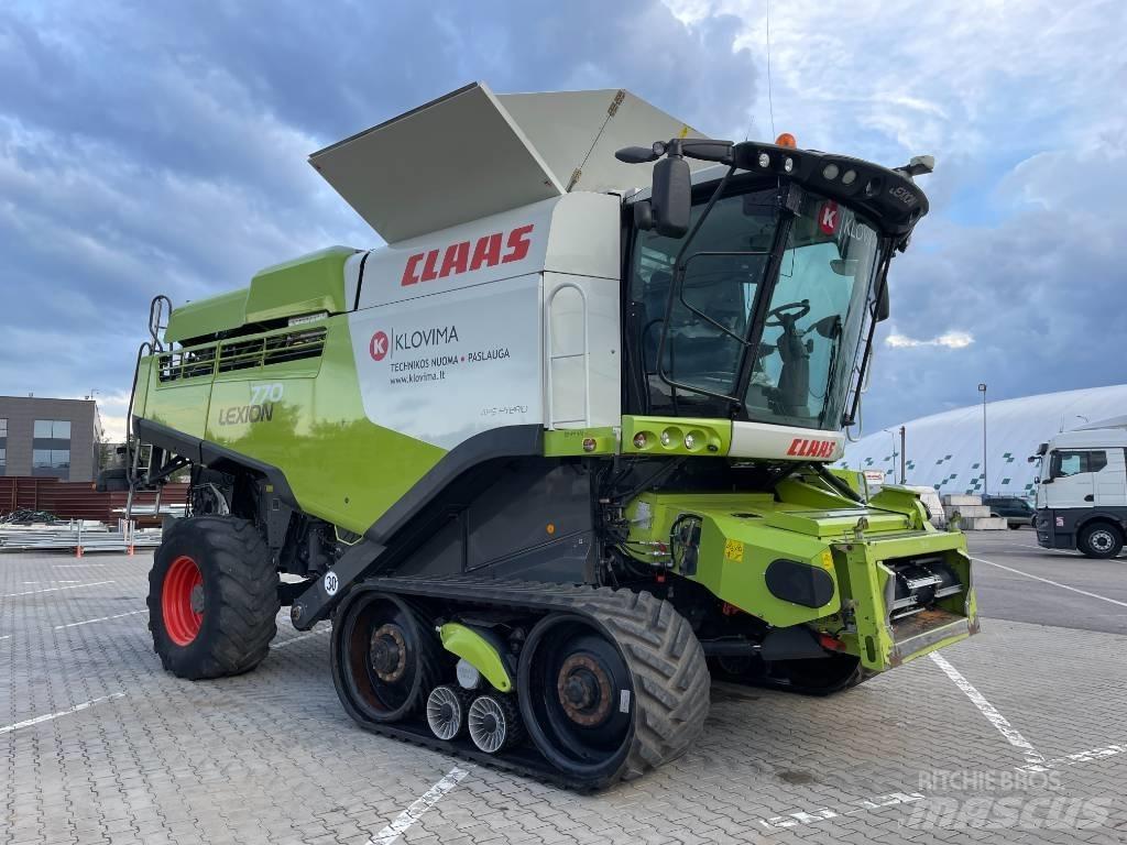 CLAAS Lexion 770 TT Derliaus nuėmimo kombainai