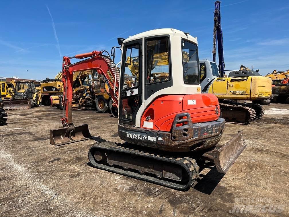 Kubota KX 121-3 Mini ekskavatoriai < 7 t