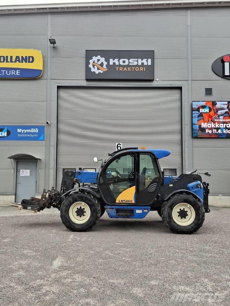 New Holland LM 5060 Teleskopiniai krautuvai žemės ūkiui