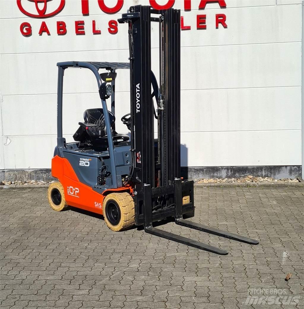 Toyota 8FBMK20T Elektriniai šakiniai krautuvai