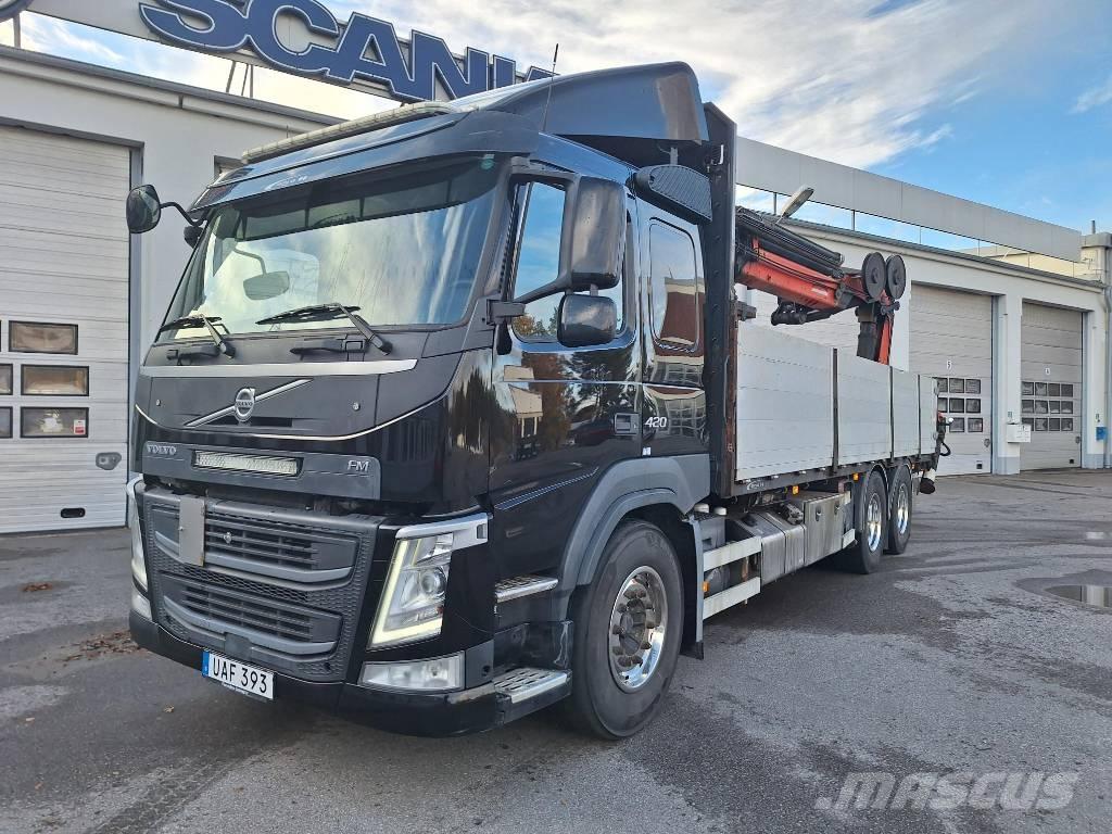 Volvo FM  6x2 Automobiliniai kranai
