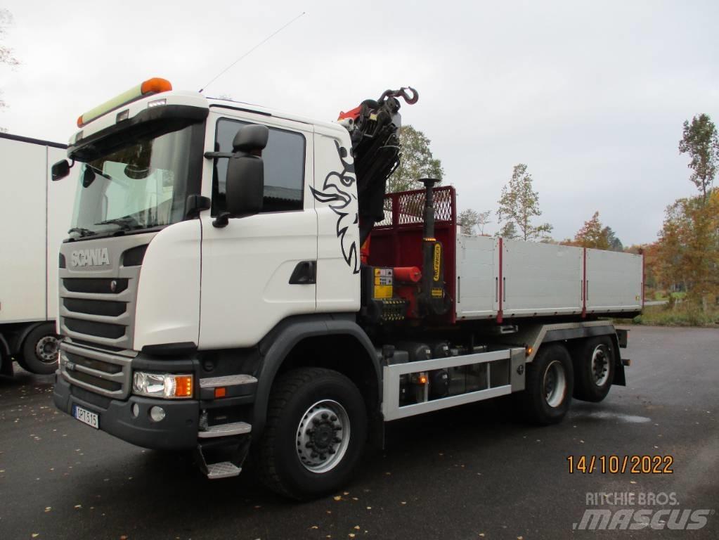 Scania G490cb6x4*4 Automobiliniai kranai