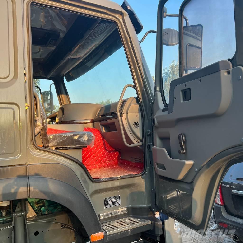 Howo 375 6x4 Savivarčių priekabų vilkikai