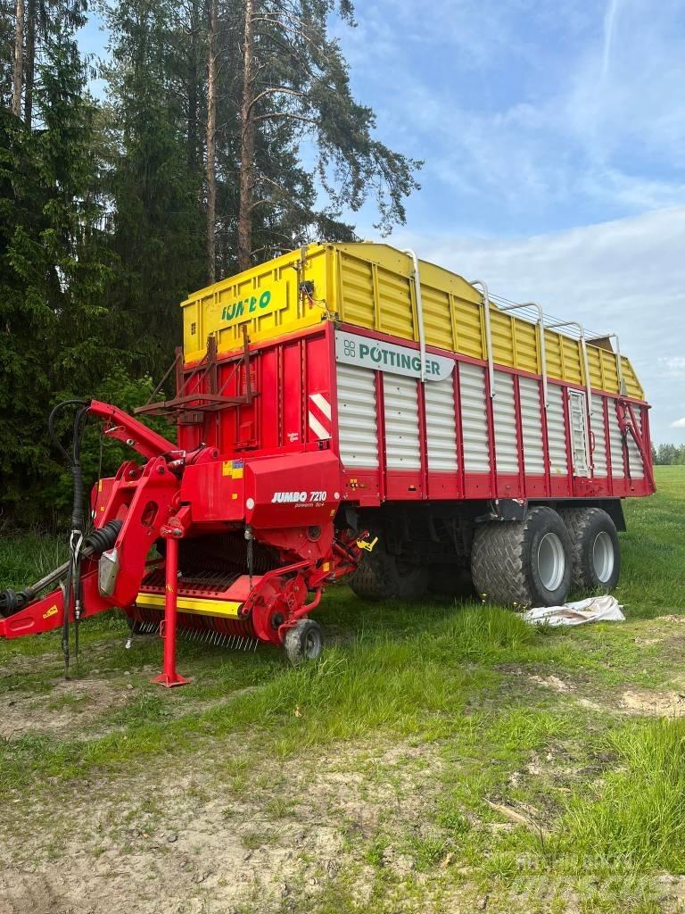 Pöttinger Jumbo 7210 Savikrovės priekabos