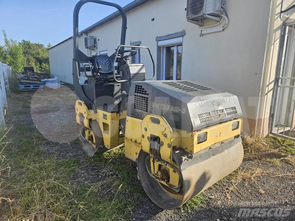Bomag BW 120 Porinių būgnų volai