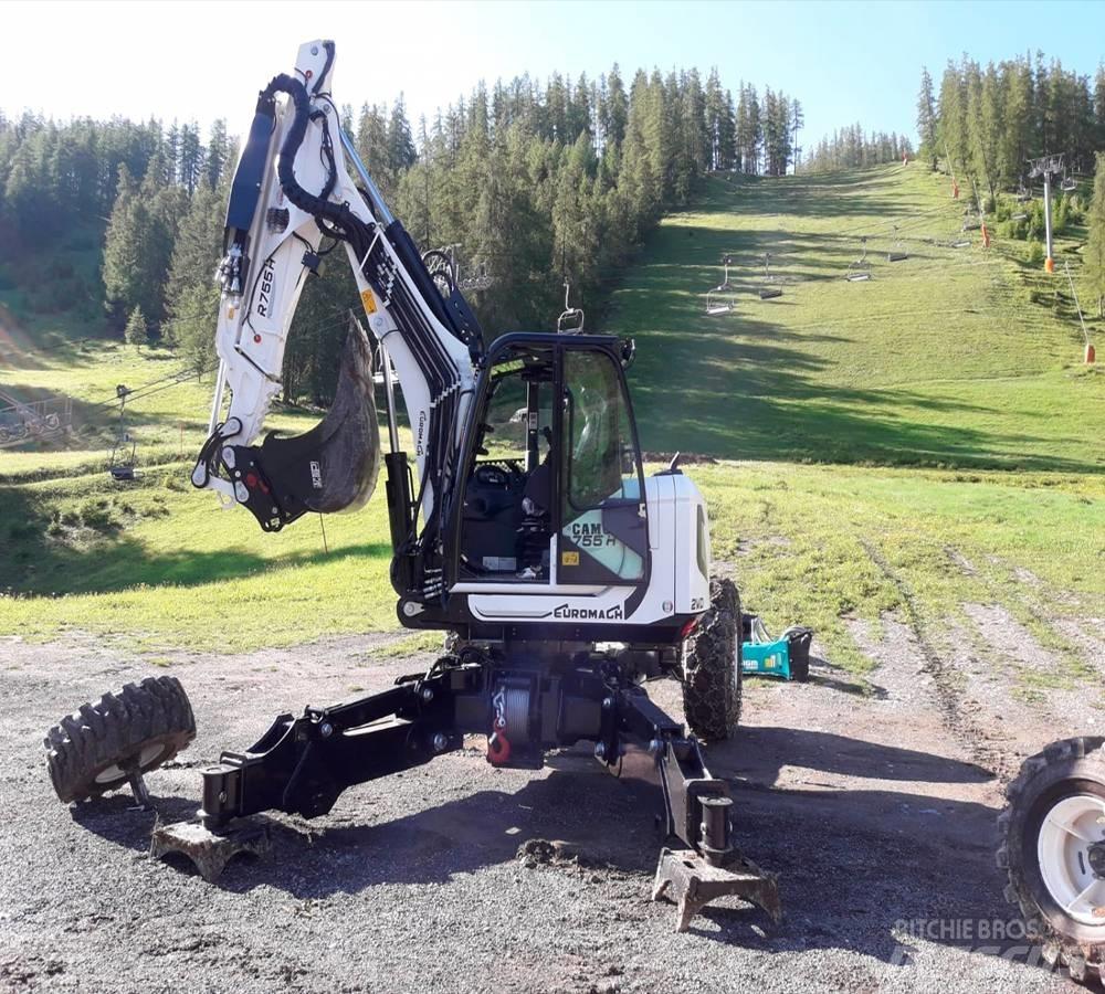 Euromach R755H Amfibiniai ekskavatoriai