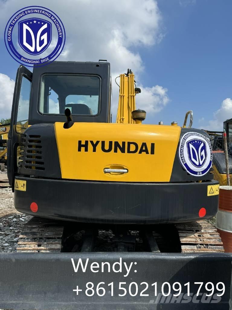 Hyundai 80-7 Vikšriniai ekskavatoriai