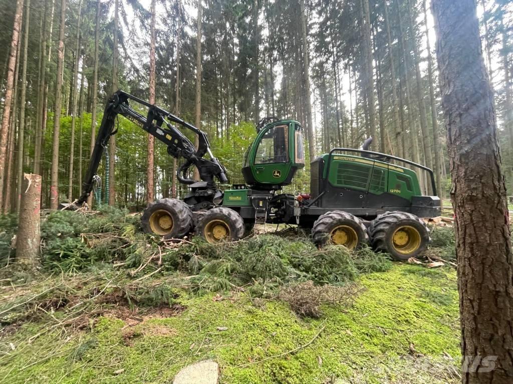 John Deere 1270 G Miško technika (Harvesteriai)