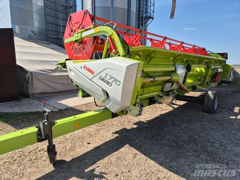 CLAAS Vario 770 Derliaus nuėmimo kombainų priedai