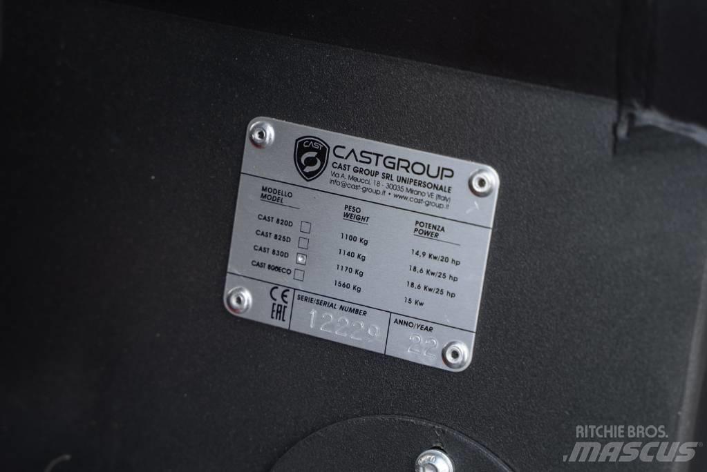 Cast 830D CARBON Mini krautuvai