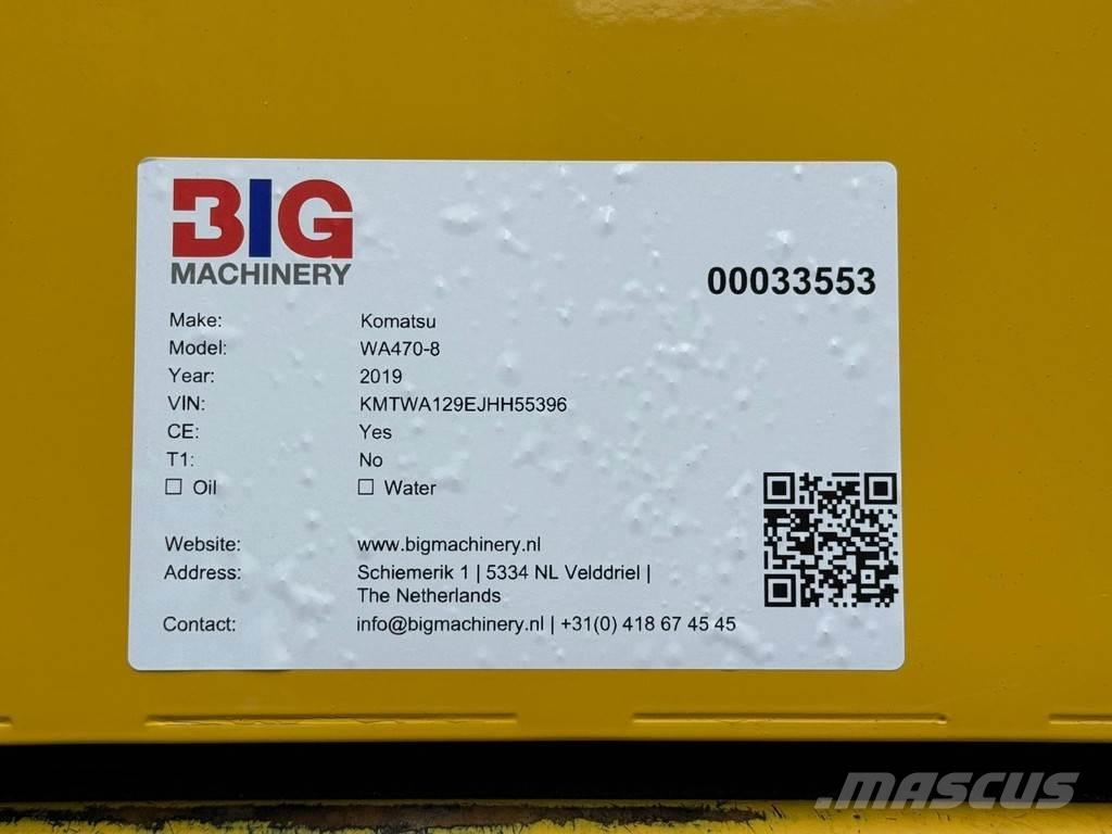 Komatsu WA470-8 Naudoti ratiniai krautuvai