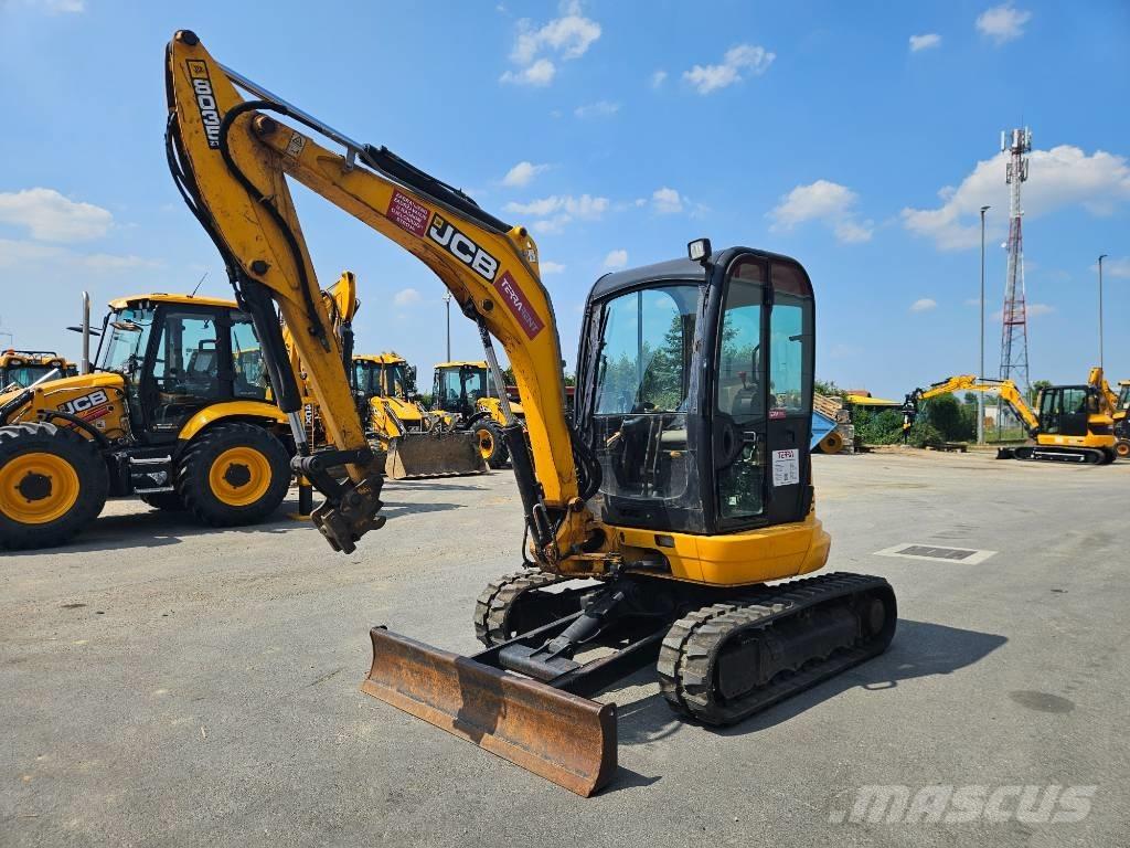 JCB 8035 ZTS + QH Mini ekskavatoriai < 7 t