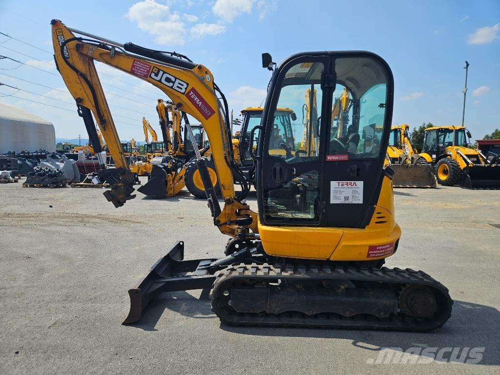 JCB 8035 ZTS + QH Mini ekskavatoriai < 7 t