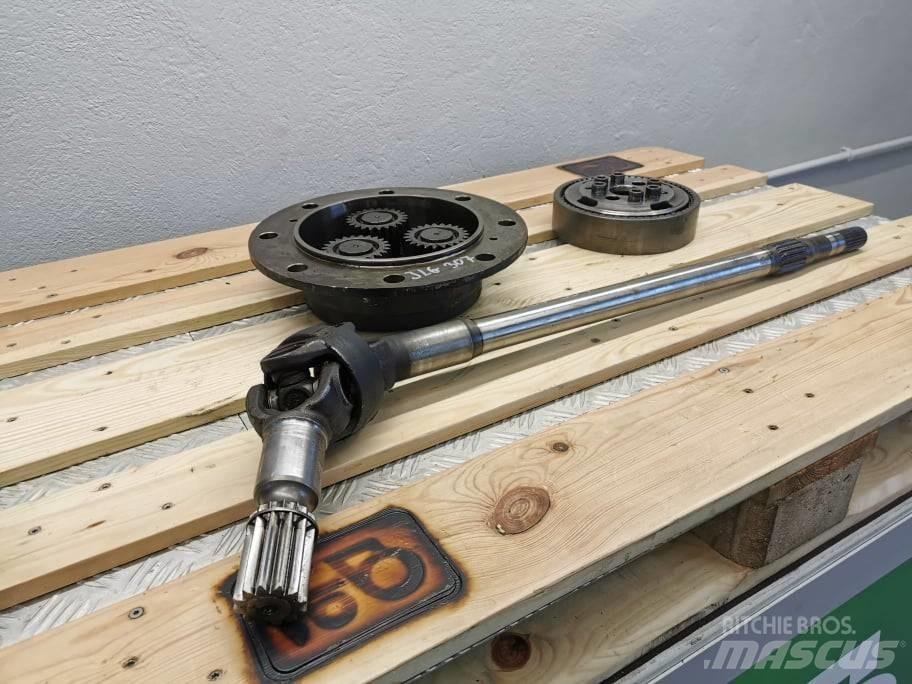 JLG 307 reducer Transmisijos