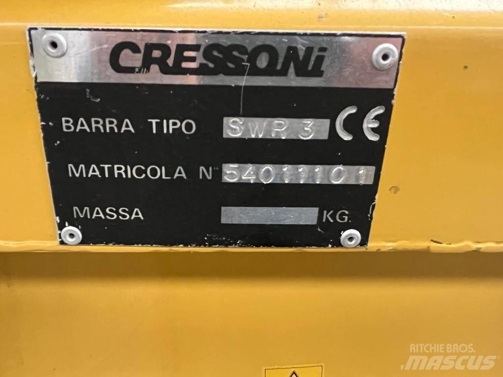 Cressoni SWR 3 Derliaus nuėmimo kombainų galvos