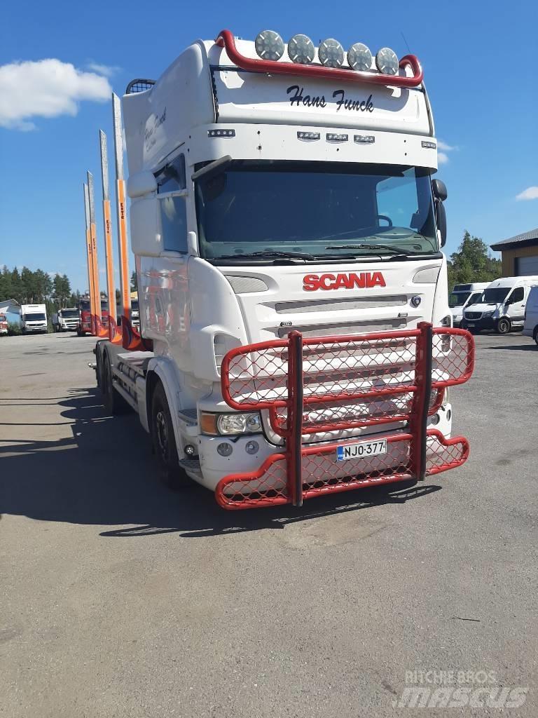 Scania R 560 Miškovežių vilkikai