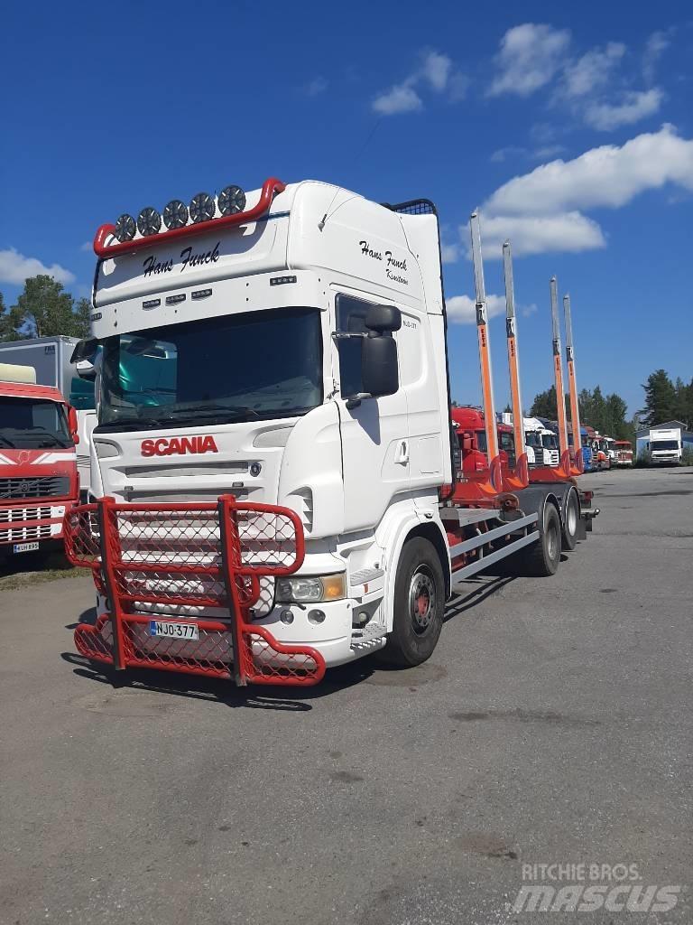 Scania R 560 Miškovežių vilkikai