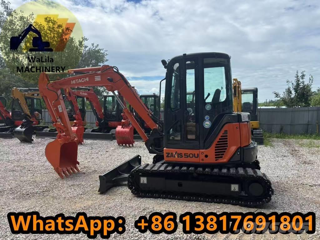 Hitachi ZX 50 U-3 Mini ekskavatoriai < 7 t