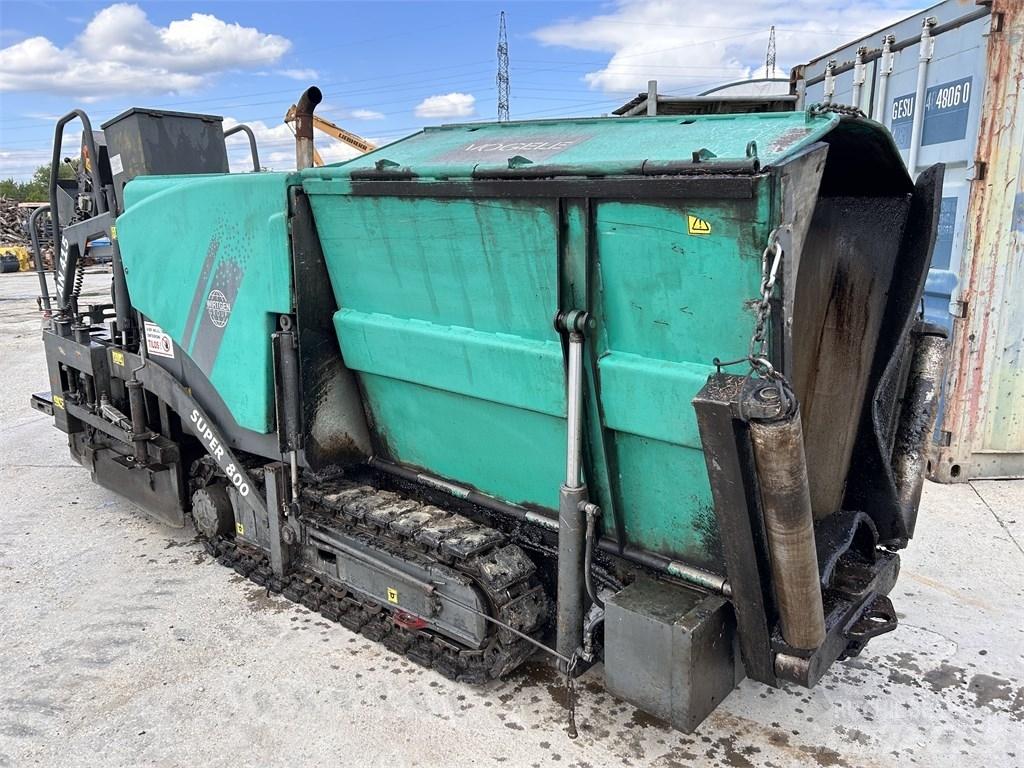 Vögele S800 Asfalto klotuvai
