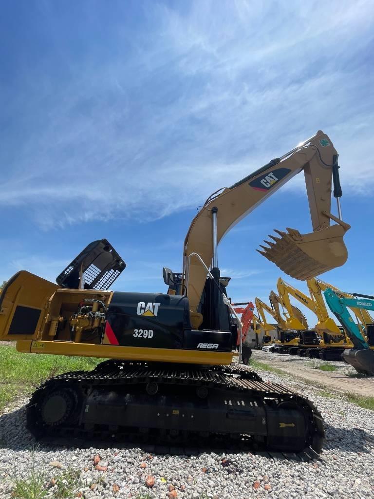 CAT 329 D Vikšriniai ekskavatoriai
