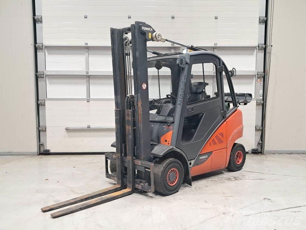 Linde H25T-02 LPG (dujiniai) krautuvai