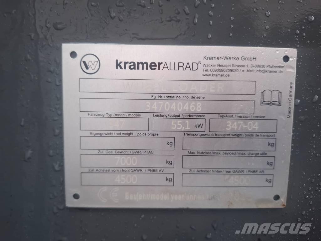 Kramer 1150 Naudoti ratiniai krautuvai
