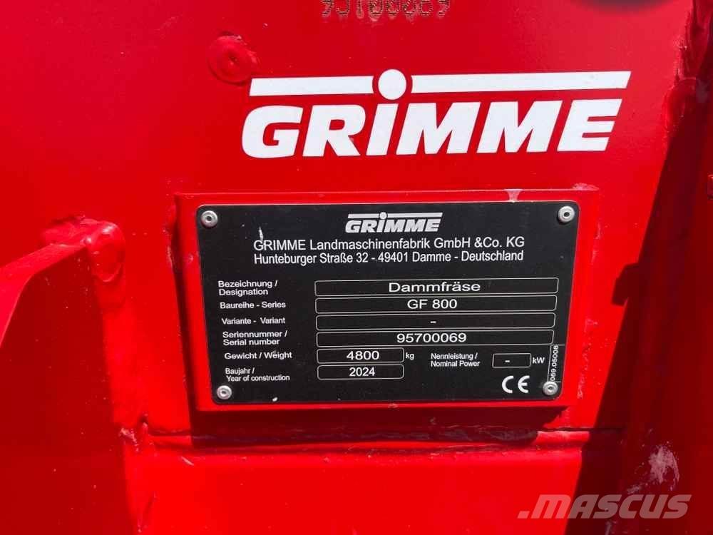 Grimme GF 800 Bulvių įranga - Kita