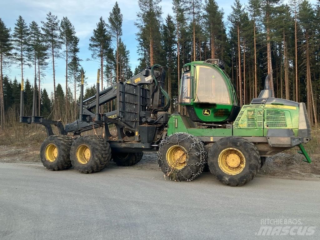 John Deere 1510G Naudoti miškovežiai (Forvarderiai)
