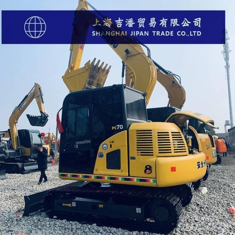 Komatsu PC 70 Mini ekskavatoriai < 7 t