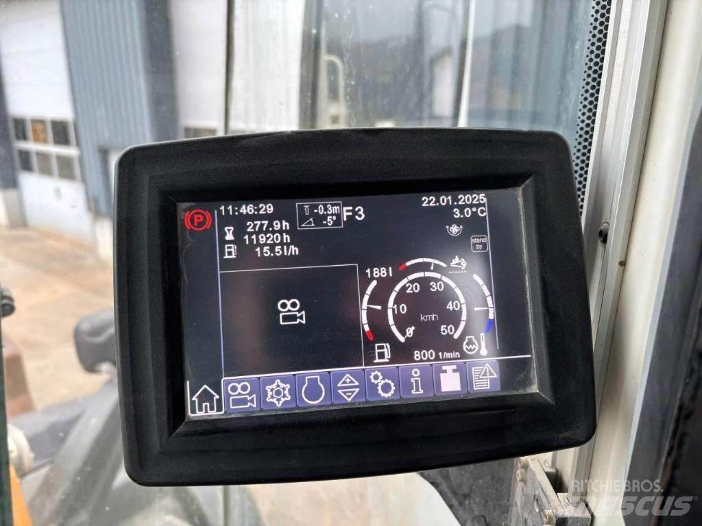 Liebherr L580 Naudoti ratiniai krautuvai