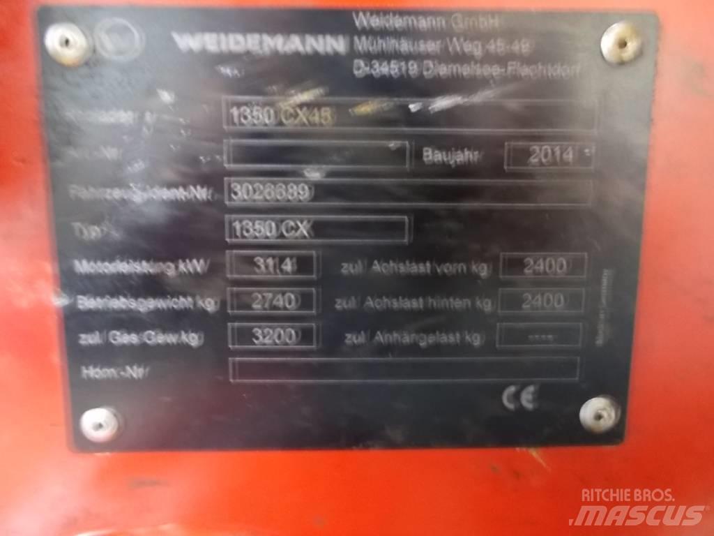 Weidemann 1350CX45 Mini krautuvai