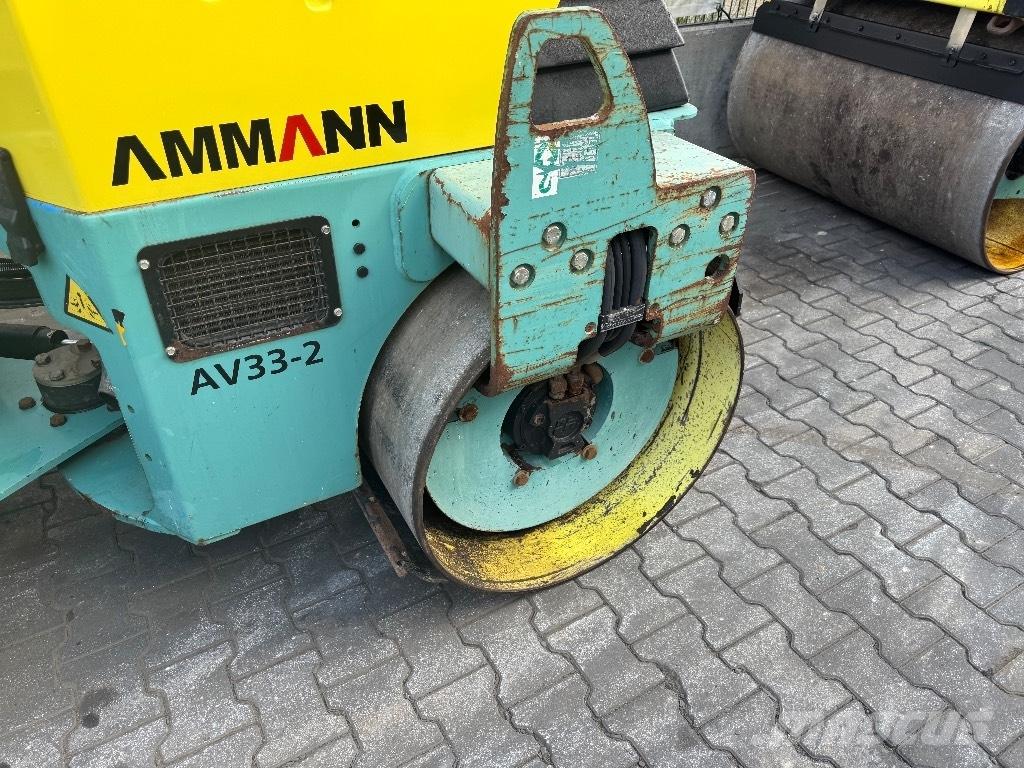 Ammann AV 33-2 Porinių būgnų volai