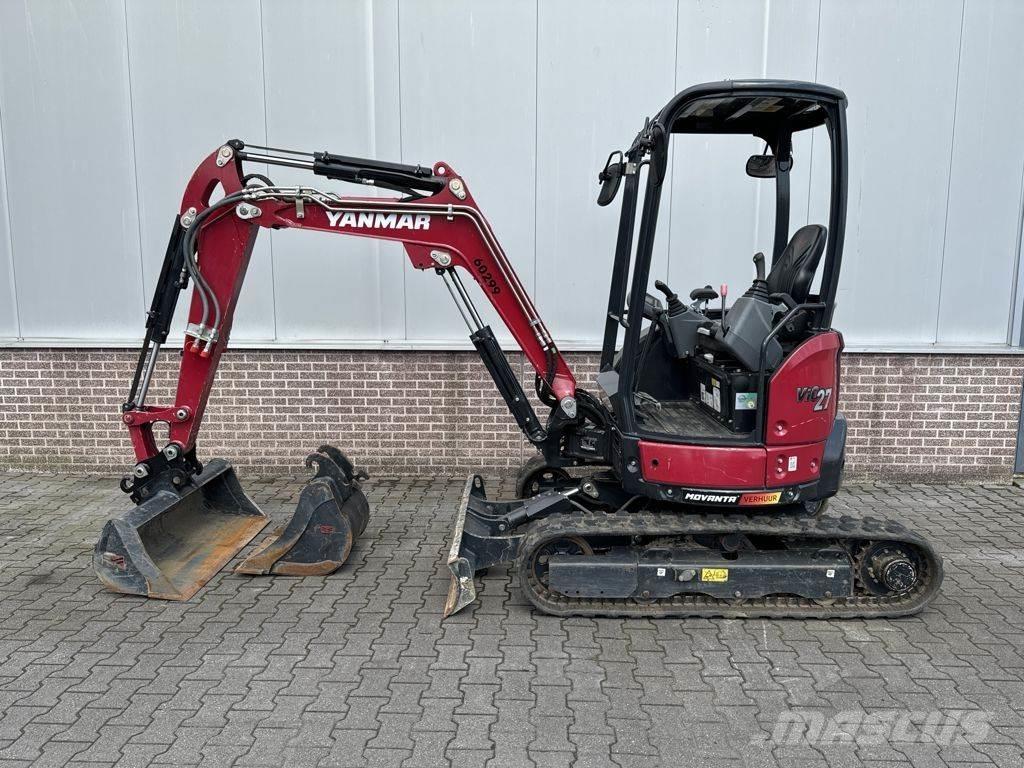 Yanmar VIO27 Mini ekskavatoriai < 7 t