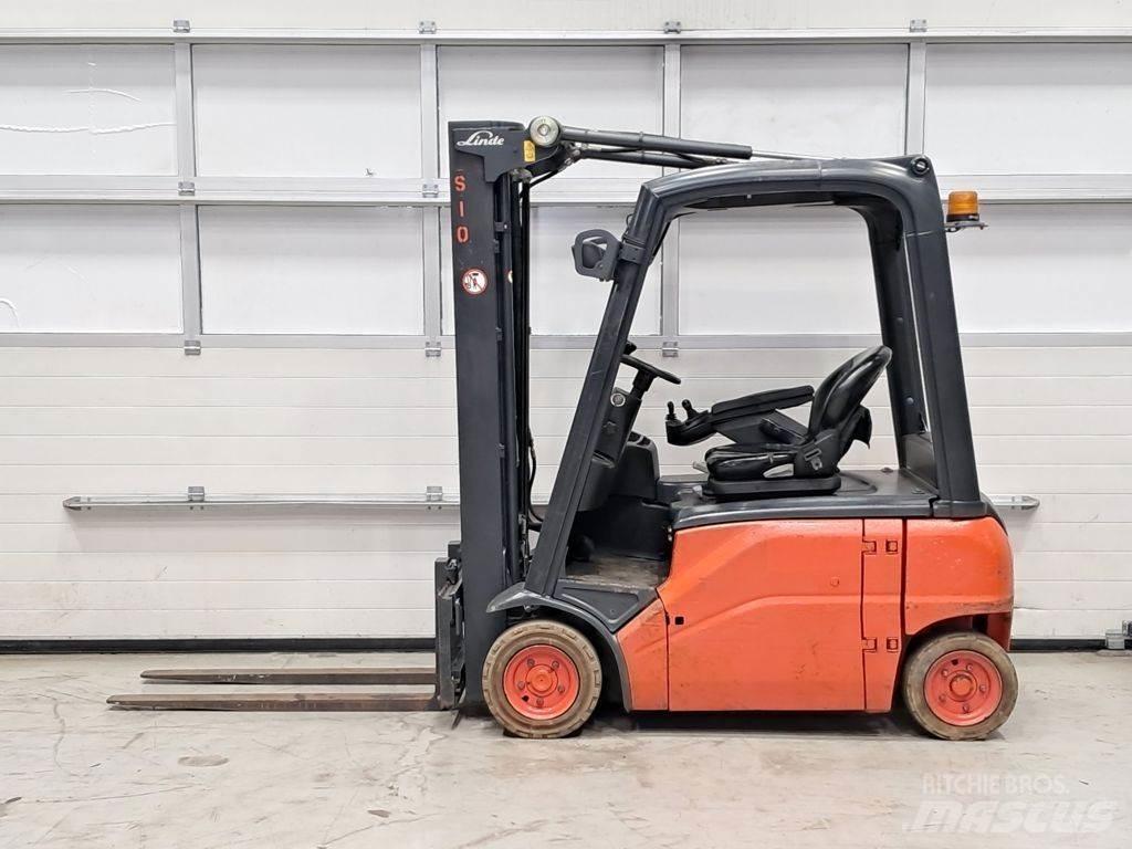 Linde E16P-01 Elektriniai šakiniai krautuvai