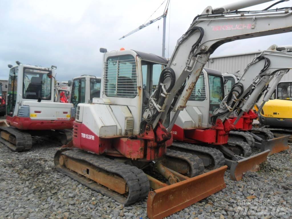 Takeuchi TB153FR Mini ekskavatoriai < 7 t