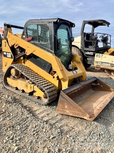 CAT 259 D Krautuvai su šoniniu pasukimu