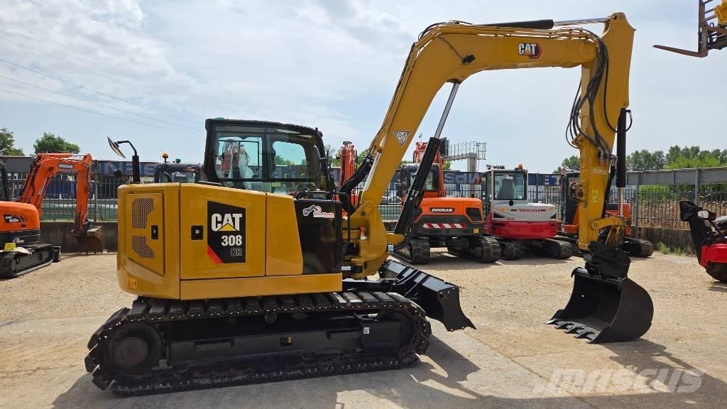 CAT 308 C CR Vidutinės galios ekskavatoriai 7-12 t