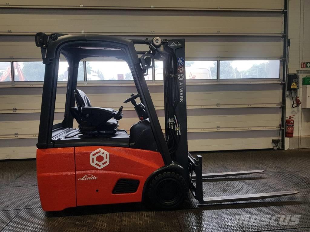 Linde E14 Elektriniai šakiniai krautuvai