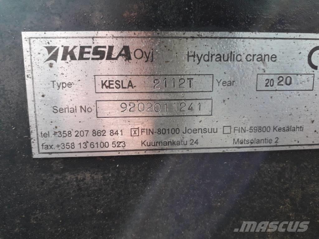 Kesla 2112T Medienos kranai
