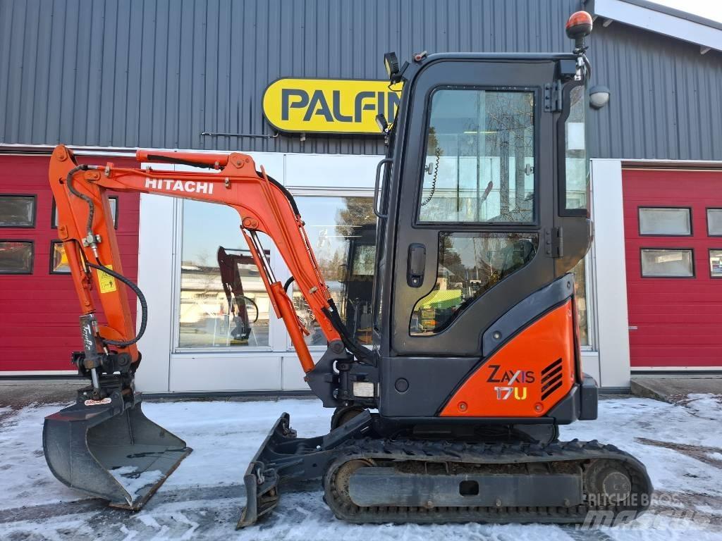 Hitachi ZX17U-2CLR Mini ekskavatoriai < 7 t