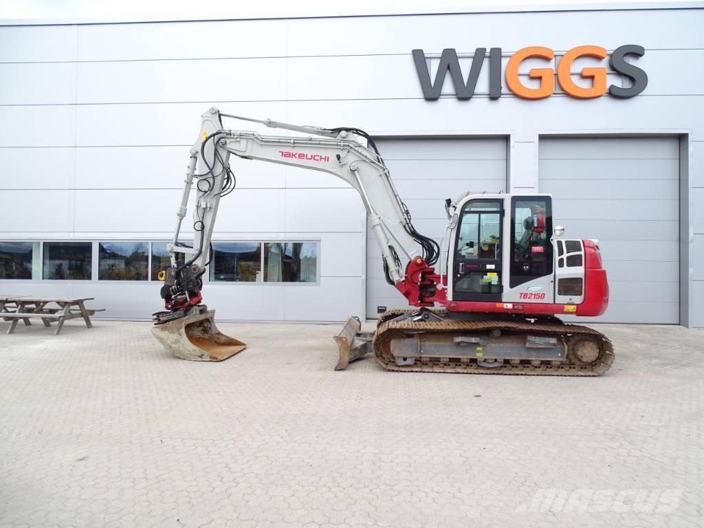 Takeuchi TB 2150 Vikšriniai ekskavatoriai